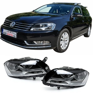 Set faruri VW Passat B7 negru