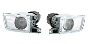 Set proiectoare ceata cu lupa VW Golf 3, Vento alb