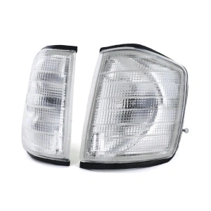 Set semnalizari Mercedes 190 W201 alb - Img 2