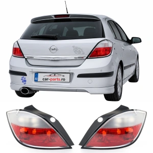 Set stopuri Opel Astra H hatchback rosu alb