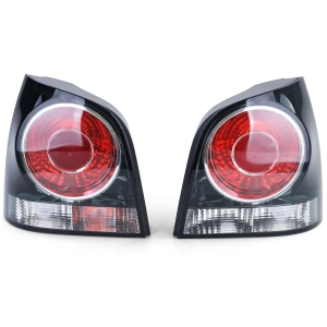 Set stopuri VW Polo IV 9N3 rosu negru - Img 4