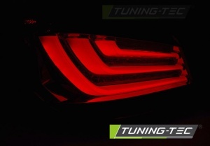 Stopuri BMW E60 NFL LED BAR rosu clar - Img 3