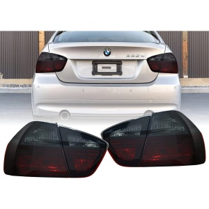 Stopuri BMW E90 NFL rosu fumuriu
