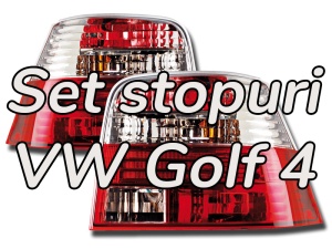 Stopuri VW Golf 4 hatchback rosu clar