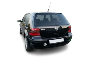 Stopuri VW Golf 4 hatchback rosu fumuriu / Hella look - Img 5