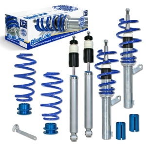 Suspensie sport reglabila Audi A3, TT, VW Golf 5, Golf 6, Passat B6, B7, CC, Touran, Eos, Jetta, Scirocco, Seat Leon, Toledo, Altea, Skoda Octavia