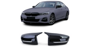 Capace oglinzi BMW F90 G30 G31 negru lucios - Img 1