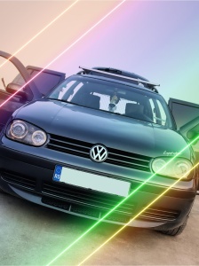 Faruri VW Golf 4 'look R32' Angel Eyes - Img 5