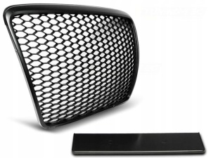 Grila Audi A6 C6 (2009 - 2011) 'RS Style' negru mat - Img 2