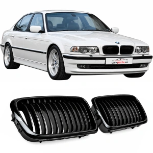 Grila BMW E38 negru lucios