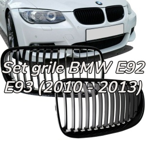 Grila BMW E92 E93 FL negru lucios