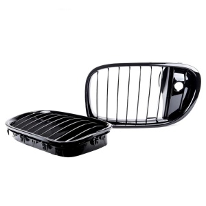 Grila BMW F01, F02 Nightvision negru lucios - Img 4