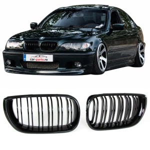 Grila dubla BMW E46 FL facelift (2001 - 2005) M-LOOK - Img 3