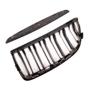 Grila dubla BMW E90 E91 NFL M-LOOK negru lucios - Img 6