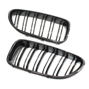 Grila dubla BMW F06 F12 F13 M-LOOK negru lucios - Img 2
