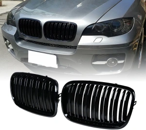 Grila dubla BMW X5 E70, X6 E71 M-LOOK