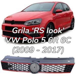 Grila VW Polo 5 6R 6C 'GTI RS Look'
