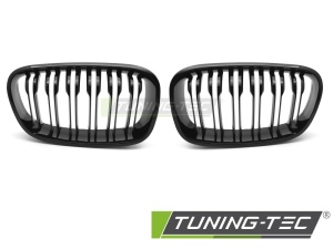 Grile duble BMW F20, F21 (2011 - 2014) negru lucios - Img 2