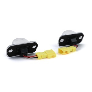 Iluminare numar inmatriculare VW Golf 2, Jetta MK2, Seat Toledo cu LED - Img 5