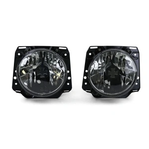Set faruri VW Golf 2 MK2 fumuriu cu Iron Cross - Img 4