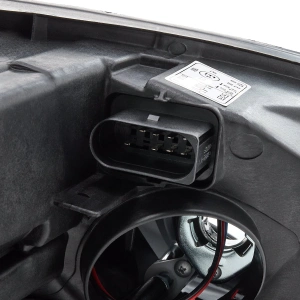 Set faruri VW Golf 7 look negru - Img 5