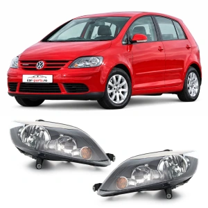 Set faruri VW Golf Plus V (2004 - 2009) look negru