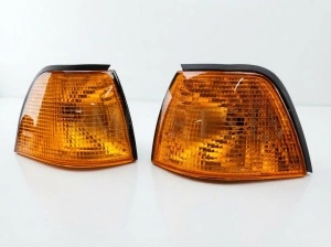 Set semnalizari BMW E36 sedan, touring, compact portocaliu - Img 2