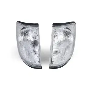 Set semnalizari Mercedes W124 albe - Img 4