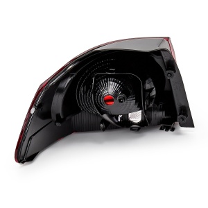 Set stopuri VW Golf 6 Dark Cherry Red rosu fumuriu - aripa - Img 3