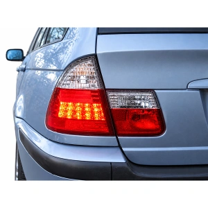 Stopuri BMW E46 Touring break LED rosu clar - Img 3