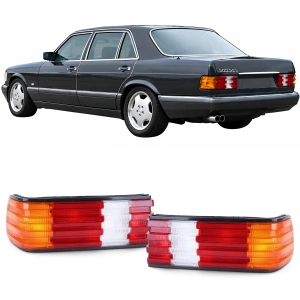Stopuri Mercedes S-Klasse W126 OEM look