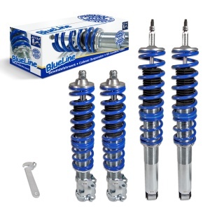 Suspensie sport reglabila JOM BlueLine pentru Golf 2, Jetta MK2, Golf 3, Vento, Seat Toledo (1991 - 1999)