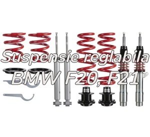 Suspensie sport reglabila JOM RedLine BMW F20, F21