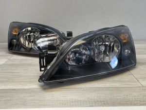 Faruri Ford Mondeo MK3 look negru - Img 3