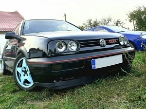 Faruri VW Golf 3 'Hella Twin look Dual Round' cu lupa - Img 6