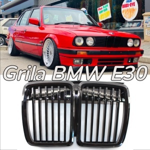 Grila BMW E30 negru lucios