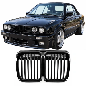 Grila BMW E30 negru lucios - Img 2