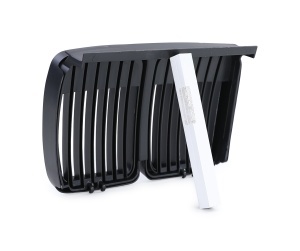 Grila BMW E30 negru mat - Img 5