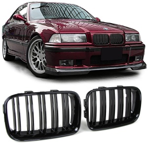Grila dubla BMW E36 NFL M-Look - Img 2