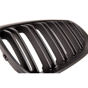 Grila dubla BMW E92 E93 NFL M-LOOK negru mat - Img 3