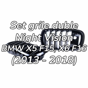 Grila dubla BMW X5 F15, X6 F16 Night Vision 'M-Look'