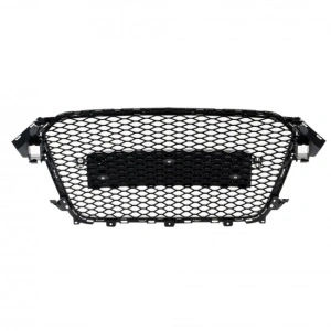 Grila fara emblema Audi A4 S4 B8 (2012 - 2015) 'RS Style negru' lucios PDC - Img 6