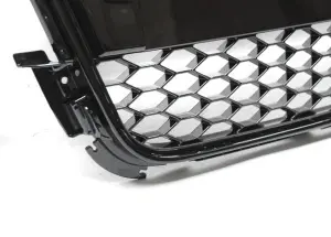 Grila fara emblema Audi A5 8T (2007 - 2011) 'RS Style' negru lucios - Img 4
