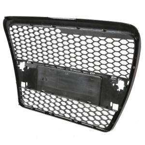 Grila fara emblema Audi A6 C6 (2004 - 2008) 'RS Style' negru lucios PDC - Img 4