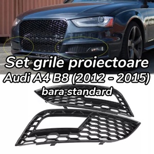 Grila proiectoare Audi A4 B8 (2012 - 2015)