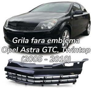 Grila sport fara emblema Opel Astra H GTC / TwinTop cabrio - Img 1