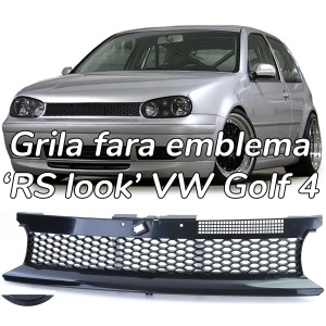 Grila sport fara emblema VW Golf 4 'RS Style'