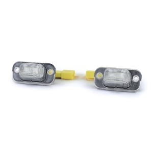 Iluminare numar inmatriculare VW Golf 2, Jetta MK2, Seat Toledo cu LED - Img 2