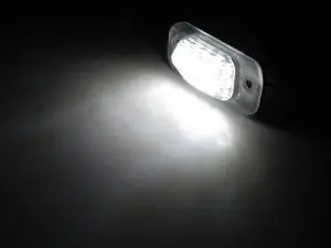 Iluminare numar inmatriculare VW Golf 3, Polo 6N, Seat Cordoba, Seat Ibiza cu LED - Img 5
