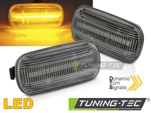 Semnalizari aripa Audi A4 B6, B7, A3 8P, A6 C6 LED DINAMIC alb
